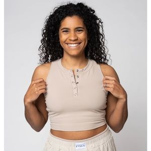 P’tula Sand Henley Crop